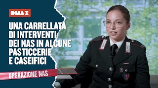 Una carrellata di interventi dei NAS in alcune pasticcerie e caseifici [upl. by Crotty343]