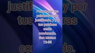 Por toda palabra oseosa que hablen los hombres darán cuenta el día del juicio [upl. by Peddada607]