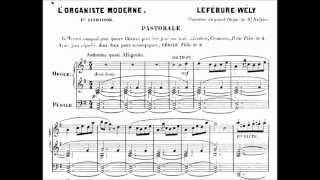 LefébureWély Pastorale in G Major [upl. by Savick]