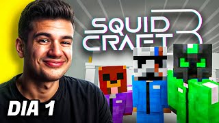 MI PRIMER DÍA EN LOS SQUIDCRAFT GAMES 3 [upl. by Atkinson]