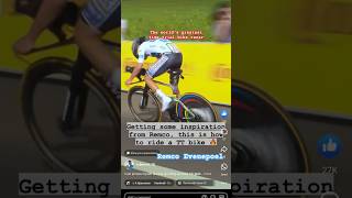 Remco Evenepoel is this his greatest moment roadbike cyclinglife remcoevenepoel tourdefrance [upl. by Martinic539]