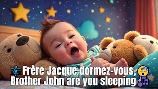 Frère Jacques Are You Sleeping  Enchanting Lullaby for Sweet Baby Dreams 😴🛌  Mozart ‪CoComelon [upl. by Yessydo]