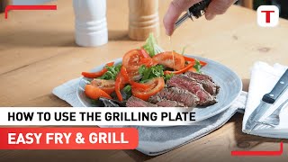 How to use the grilling plate  Tefal Easy Fry amp Grill [upl. by Grover]