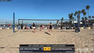 EnriquezCoady vs 23 JohnsonTalbott 20241109 [upl. by Ynehteb]