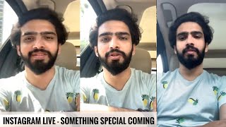 Amaal Mallik Instagram Live  Something Special Coming  SLV 2019 [upl. by Elvia675]