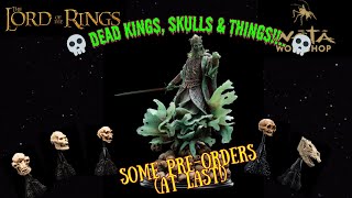 Weta Workshop  King of the Dead Reveal Plus  Range of skulls lotr wetaworkshop [upl. by Zink411]