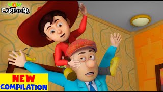 Chacha Bhatija  New Compilation  09  RU  Cartoons For Kids  Hindi Cartoons  spot [upl. by Oramug]