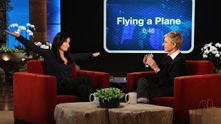 Courteney Cox Plays Heads Up with Ellen [upl. by Arbed]