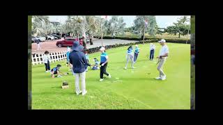 Jeff PGA France golf Professional in Hainan Lesson of the day Golf Team Training chipping [upl. by Grane]