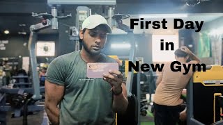 First Day in New GYM  After Long Time Gone To GYM 🔥 [upl. by Geneva]