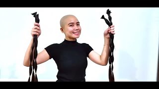 Shaving amp Donating All My Hair For Cancer Patients [upl. by Mag]