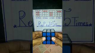 pro cube trick to solve Rubiks cube in 5eec👿 shorts [upl. by Danyelle608]