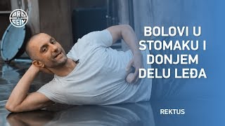 Bolovi u stomaku i donjem delu leđa  Opuštanje mišića stomaka  PROGEIN 2018 [upl. by Suiravad]