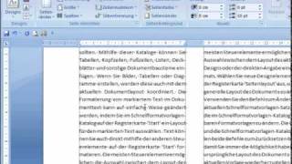 Automatische Silbentrennung  Word 2007 Episode 67 [upl. by Noryahs]