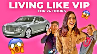 LIVING LIKE VIP for 24 Hours  Rimorav Vlogs [upl. by Luke]