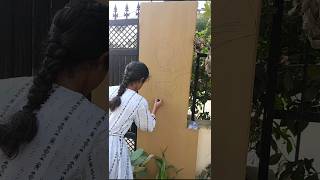 Aaiye apne sheher ko khubsurat banayein🖌️ shorts art park painting city vlog gorakhpur [upl. by Inimod]