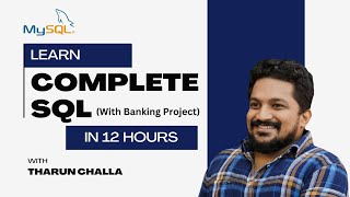 Complete SQL Masterclass From Basics to Advanced 12 Hours with a Project [upl. by Aitekram]