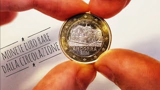 MONETE EURO RARE trovate in circolazione  € Agosto 2018 Euro Coins found in circulation [upl. by Spracklen621]