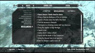 Skyrim Find Amrens Family Sword inside Redorans Retreat [upl. by Hills]