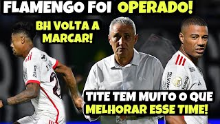 PÃ“SJOGO BRAGANTINO X FLAMENGO TIME AINDA PRECISA MELHORAR MUITO FOMOS OPERADOS NA CARA DURA [upl. by Tandie]