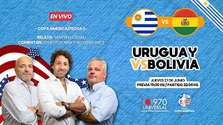 LA PREVIA DE URUGUAY EN VIVO  970 UNIVERSAL [upl. by Eenalem984]