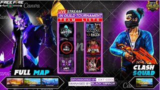 🔴 WEEKLY TOURNAMENT amp DIAMOND GIVEAWAY 🔥 GARENA FREE FIRE🔥 [upl. by Marlo]