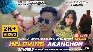 HELOVING AKANGHON  karbi official video new song 2024 [upl. by Eillat]