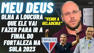 OLHA ISSO KKK TORCEDOR DO FORTALEZA VENDE A GELADEIRA PARA PODE IR A FINAL DA COPA SULAMERICANA [upl. by Annah]