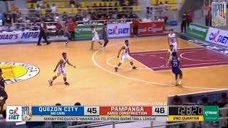 PASSING HIGHLIGHTS  TOPENG LAGRAMA PRIDE OF LUCENA CITY QUEZON  PAMPANGA  MPBL [upl. by Aratal]