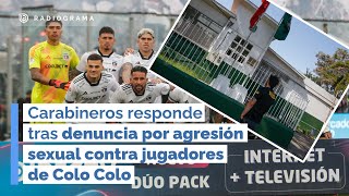 Carabineros responde tras denuncia por agresión sexual contra jugadores de Colo Colo [upl. by Schwejda]