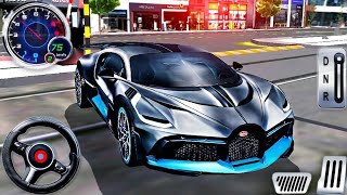 3D Driving Class 29  Real City Driving  New Car Bugatti Divo Racing  Android GamePlay [upl. by Rollet]