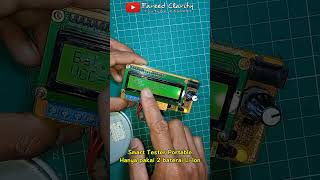 Bisakah Transistor Tester hanya memakai 2 baterai LiIon x2 Shorts [upl. by Holden289]