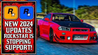 MAJOR GTA Online UPDATE 2024 DLC amp Rockstar STOPS SUPPORT For GTA Online Features GTA5 New Update [upl. by Caressa]