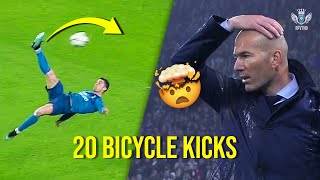 Cristiano Ronaldo all 20 Career Incredible Sensational Crazy Bicycle Kicks Show HD [upl. by Porche]