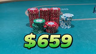 Profit Run Continues At Borgata  Poker Vlog 27 [upl. by Ellehcim]