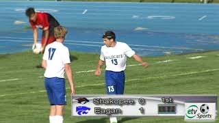 Eagan Boys Varsity Soccer vs Shakopee 972017 [upl. by Anoli835]