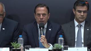 Doria diz que Major Olímpio orquestrou vaia em evento com Bolsonaro [upl. by Griselda188]