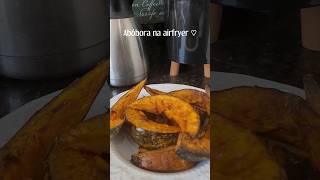 Abóbora na airfryer super fácil com a casca [upl. by Aynad]