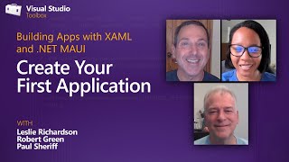 Create Your First Application 2 of 18  Building Apps with XAML and NET MAUI [upl. by Gram663]