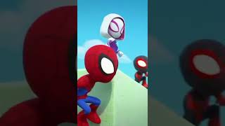 Spidey per il potere del trio  Marvel Spidey e i suoi fantastici amici shorts [upl. by Dumah970]