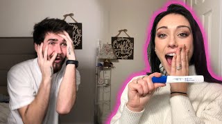 We Are Having a BABY Surprising my Fiance with the Results [upl. by Yeliah750]