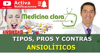 Cómo controlar la ANSIEDAD 😰 Ansiolíticos tipos usos dudas frecuentes  👨‍⚕️ Medicina Clara [upl. by Hidie490]