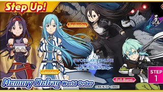 SAOIF  Memory Defrag World Order  July 2024 Step 1 Only [upl. by Nalliuq314]