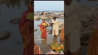 Day 3 Happy chhath Puja ❤️❤️🙏🙏🙏chhathpuja emotions bihari [upl. by Seamus745]