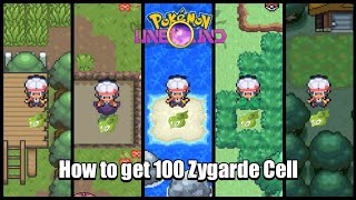 All 100 Zygarde Cell Locations  Pokemon Unbound v2111 [upl. by Anirbes]