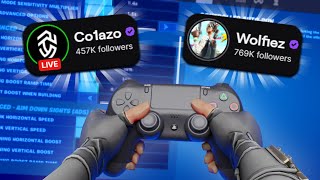 Trying The BEST Controller Players Settings… ft Co1azo Wolfiez amp MORE [upl. by Ettenaj]