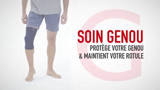 Soin genou  genouillère rotulienne Gibaud [upl. by Prem166]