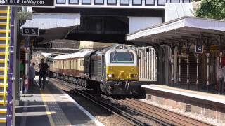 Venice Simplon Orient Express at Denmark Hill  040715 [upl. by Zelde]