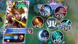 Miya Best Build 2024 Marksman Emblem  Best Build Miya One Hit 2024  Mobile Legends [upl. by Hetty]