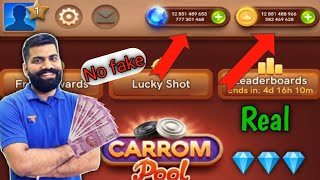 Carrom pool free coins and diamonds  real trick 2024🤑 [upl. by Cathy180]